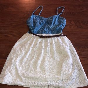 👗 Dress  ➕belt bundle